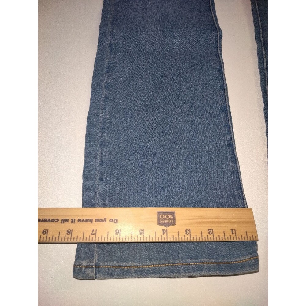 Levi's Girl's 726 Flare High-Rise Slim Wide Leg Jeans  Blue New Size 12 - Picture 4 of 6